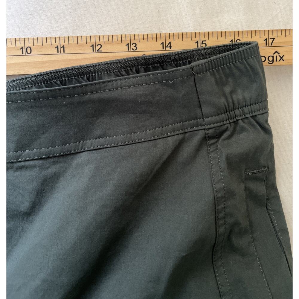 Foil Barrel Ankle Pants Viridian Olive Green Technical Cotton NWT US 10 AU NZ - Picture 11 of 16